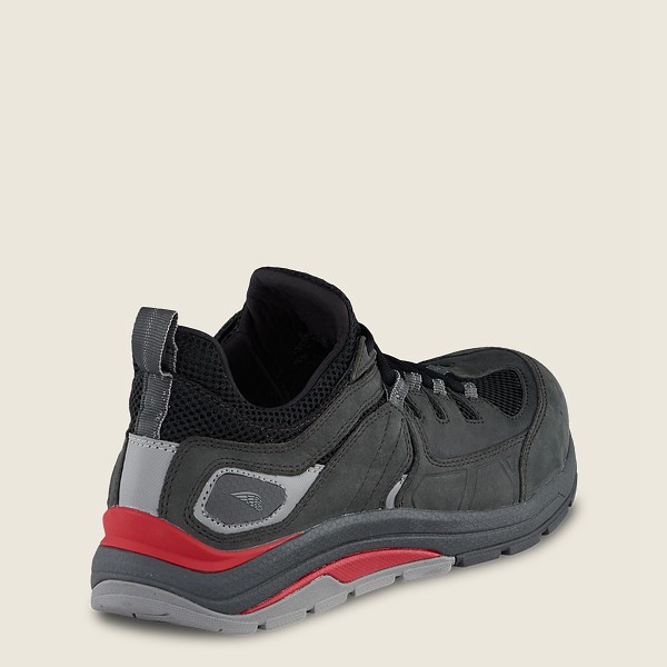 Red Wing Mens Work Shoes - Cooltech™ Athletics - Safety Toe - Black/Grey - RAQ516724